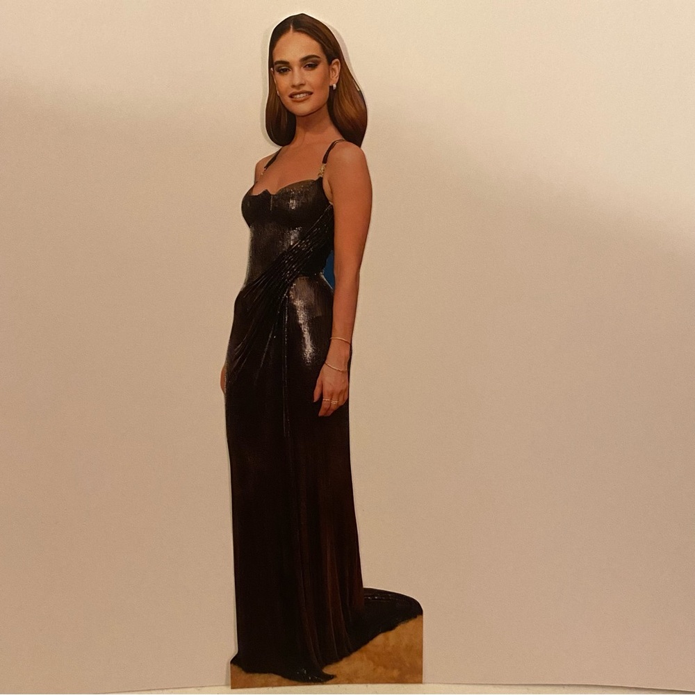 Lily James Cardboard Cutout *NOT LIFESIZED*